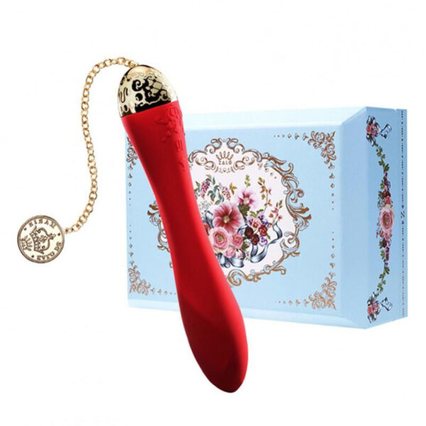 Vibrador Luxo ZALO Versailles Marie G Spot Vibrator Vermelho - Sexshop - Image 2