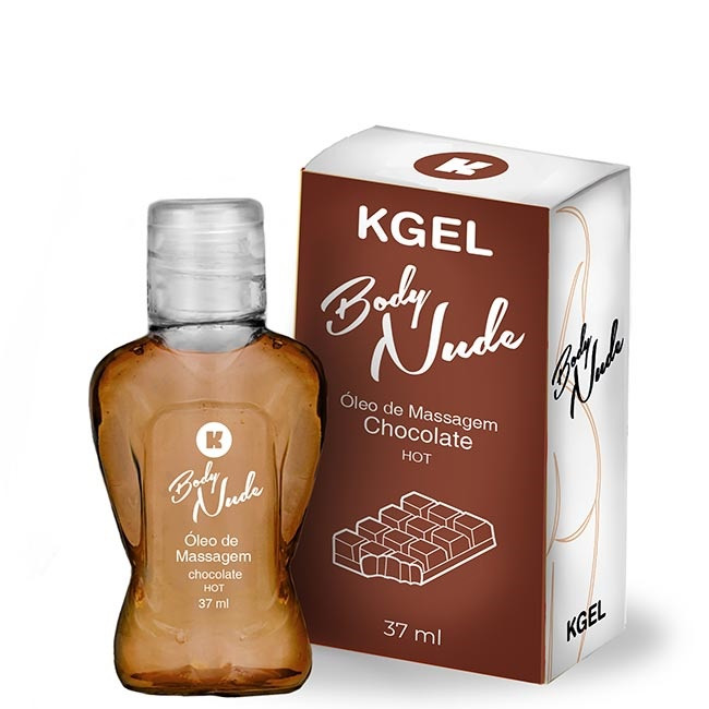 KIT 03 Óleo de Massagem Body Nudes Kgel Hot Chocolate 37ml - Sexshop - Imagem 3