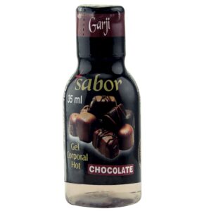 Mais Sabor ! Gel Comestível Quente Chocolate Garji - Sexshop
