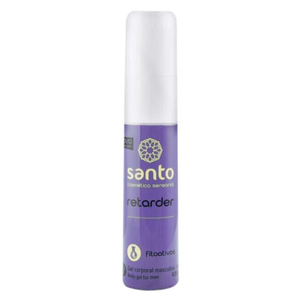 Retarder Gel Corporal Calmante com Jambú 15g Santo - Sexshop