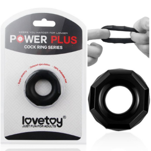Anel Peniano Power Plus em Formato de Porca - Lovetoy - Sexshop