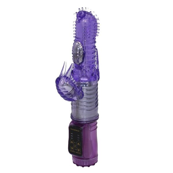 Vibrador Jack Rabbit ponto G Lilás - Vibrador Rotativo