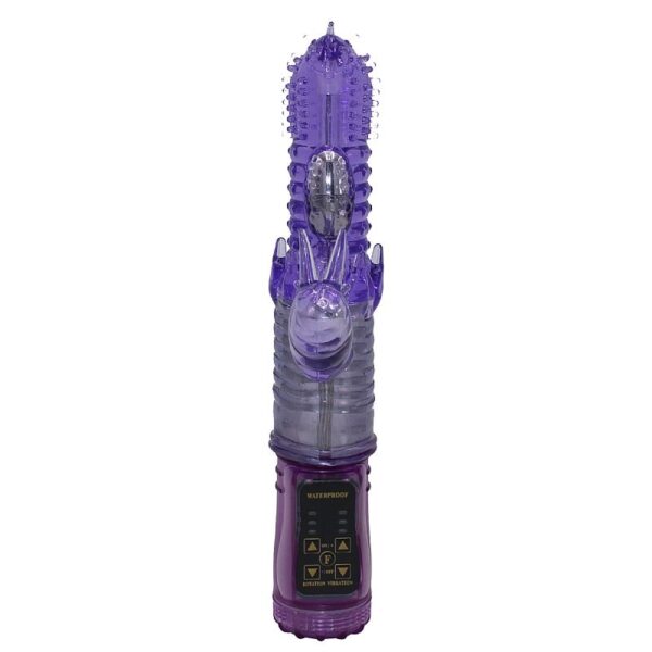 Vibrador Jack Rabbit ponto G Lilás - Vibrador Rotativo