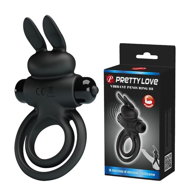 Anel Peniano Vibrant Penis Ring III - Pretty Love - Sexshop