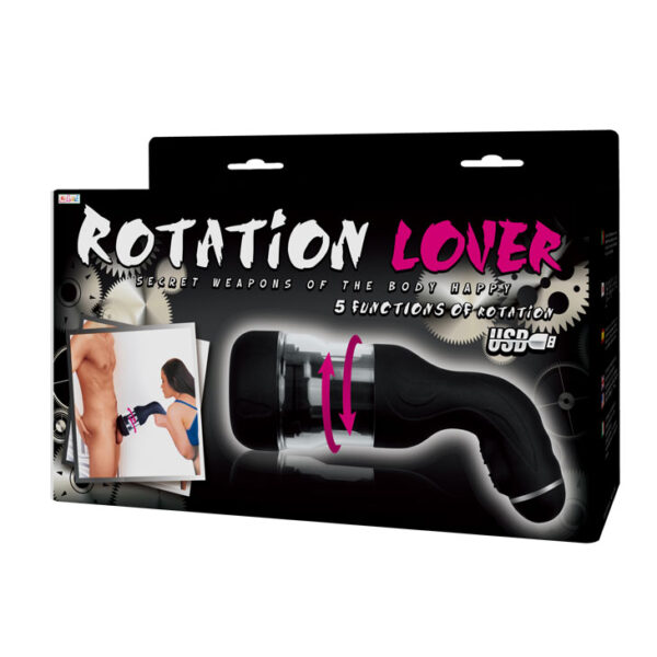 Masturbador Masculino Rotativo com 5 velocidades Rotation Lover - Sexshop