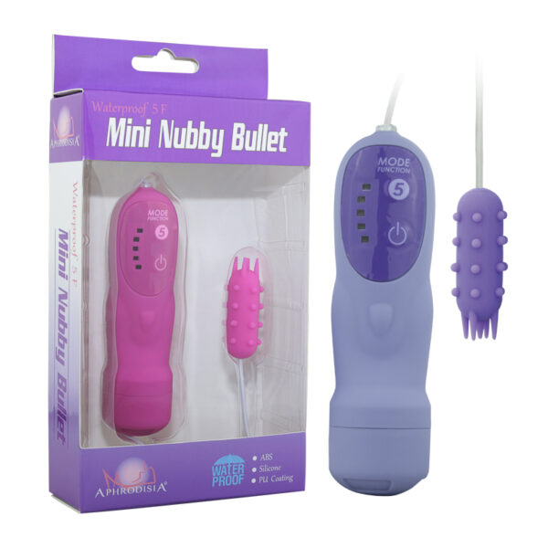 Vibrador Mini Bullet com 5 Modos de Vibro - Sexshop