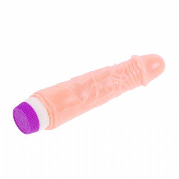 Pênis com Vibrador em Silicone 17 x 3,5 cm - Sex shop