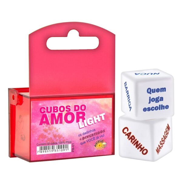 Cubos Sensual do Amor Light Diversão ao Cubo - Sexshop