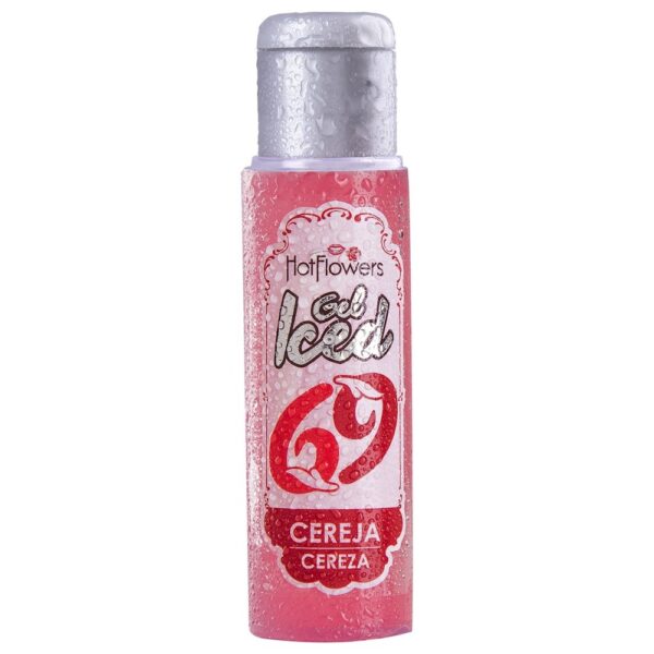 Gel Gelado Aromatizante Sabor Cereja 35ml HotFlowers - Sexshop