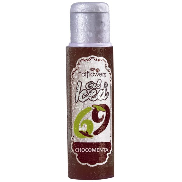 Gel Gelado Aromatizante Sabor Chocomenta 35ml HotFlowers - Sexshop