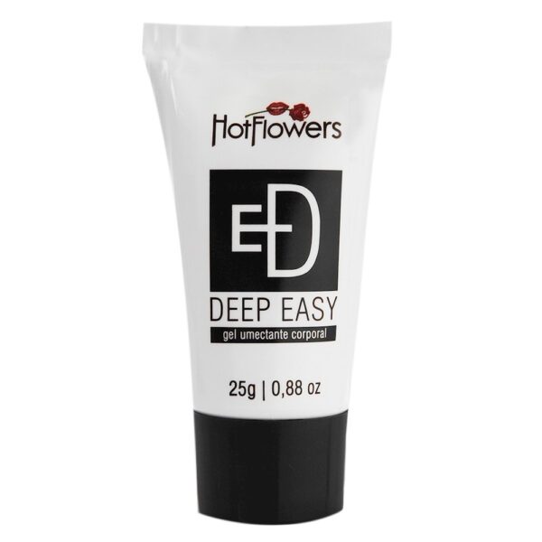 Kit 03 Anestésico Anal Deep Easy Gel Umectante Hot Flowers - Sexshop