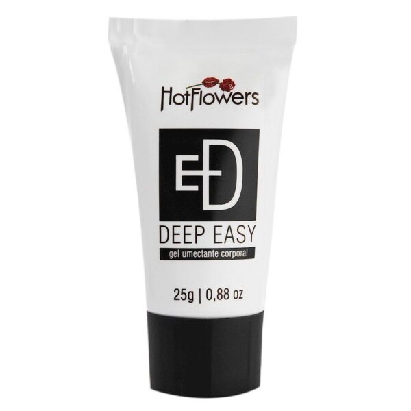 Anestésico Anal Deep Easy Gel Umectante Hot Flowers - Sexshop