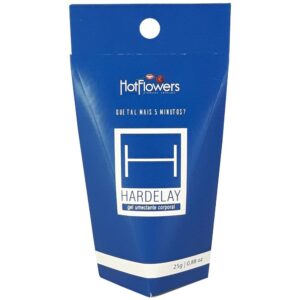 Hardelay Retardador Bisnaga Azul 25gr Hot Flowers - Sexshop