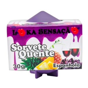 Vela Comestível Sorvete Quente Loka Sensação Espanhola - Sexshop
