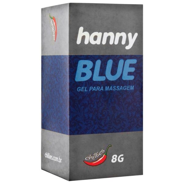 Anestesico Anal Hanny Blue 8gr Chillies - Sexshop