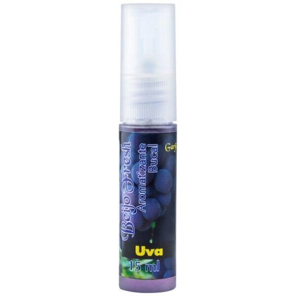 Sexo Oral Bucal UVA Beijo Fresh 15ml Garji - Sexshop