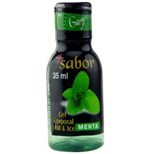 Mais Sabor ! Gel Comestível Quente Menta Garji - Sexshop