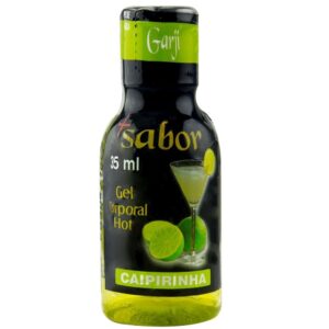 Gel Comestível Mais Sabor ! Quente Caipirinha Garji - Sexshop