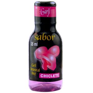 Mais Sabor ! Gel Comestível Quente Chiclete Garji - Sexshop