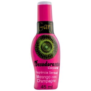 Desodorante Íntimo Morango com Champagne 45ml Garji - Sexshop