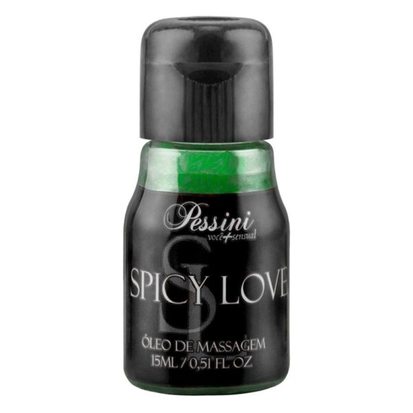 Gel Comestível Spicy Love 15ml Pessini Menta - Sexshop