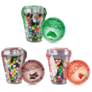 Kit 03 Sabores Chup Chup Erotic Candy Effervescent - Sexshop