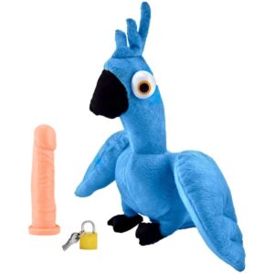 Arara Azul do Filme Rio em Pelúcia com Compartimento Secreto - Sexshop