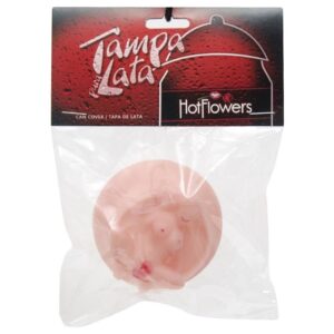 Tampa de Lata Vagina Hot Flowers - Sexshop