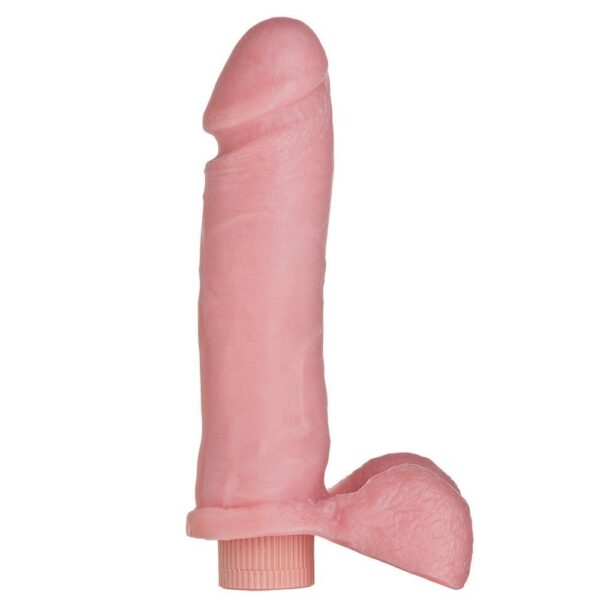 Pênis Real Grosso com vibrador em Cyber 19,5x5cm Hot Flowers - Sex shop