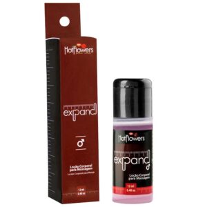 Expand Loção Corporal para Massagem 12ml Hot Flowers - Sexshop