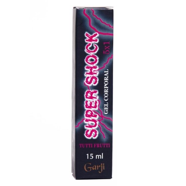 Super Shock Tutti-Frutti Excitante Elétrico Spray Unissex 15ml Garji - Sexshop