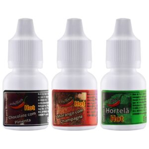 Gotas do Prazer Aromática Chocolate com Pimenta 8ml Chillies - Sexshop