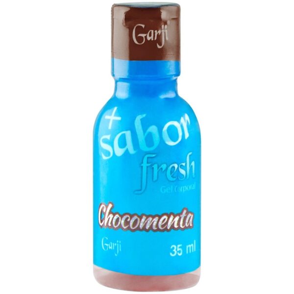 Mais Sabor ! Gel Comestível Gelado Chocomenta Garji - Sexshop