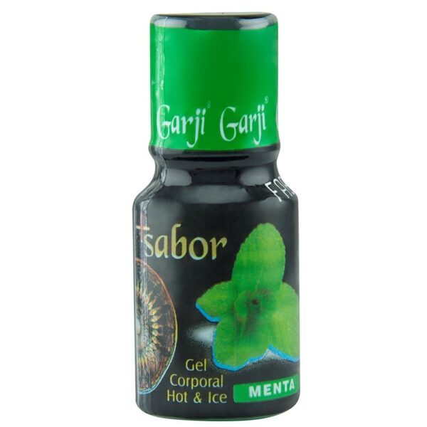 Gel Comestível + Sabor Hot Menta 15ml Garji - Sex shop