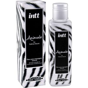 Óleo para Massagem Corporal Animals 130ml INTT - Sex shop