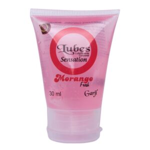 Lubrificante Morango Lubes Sensation Fresh 30Ml Garji - Sex shop