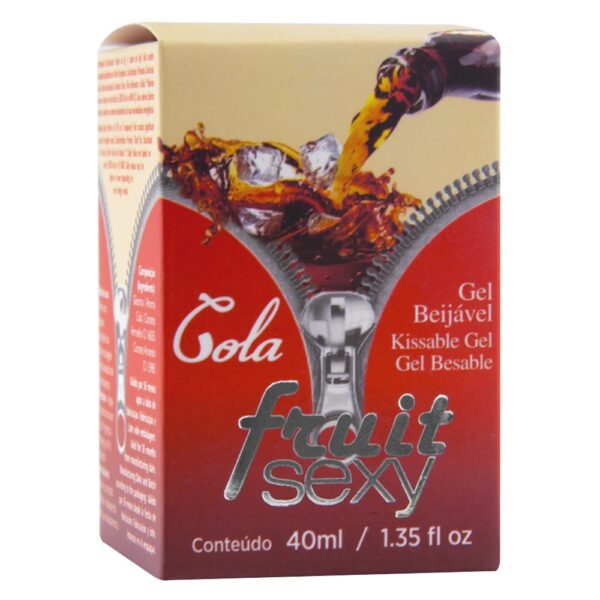 Fruit Sexy Coca cola Hot Gel Comestível 40ml INTT - Sex shop