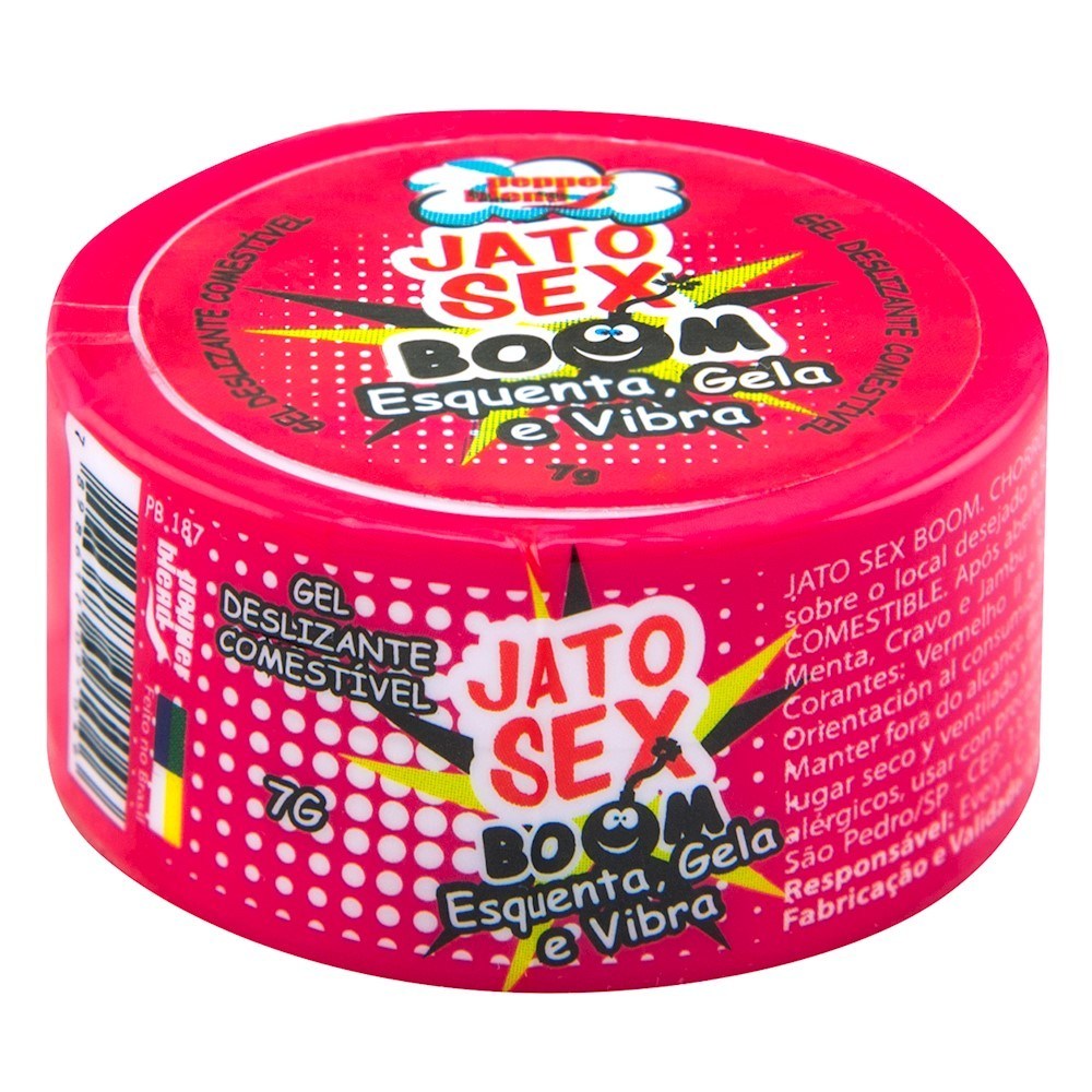 Jato Sex BOOM Esquenta Gela e Vibra 7g PEPPER BLEND - Sex shop