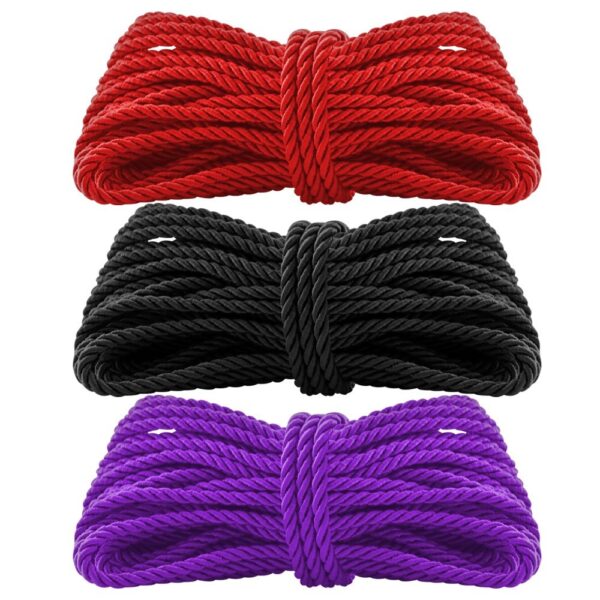 Kit 03 Cordas Shibari 50 Tons 10 metros Dominatrixxx - Sex shop