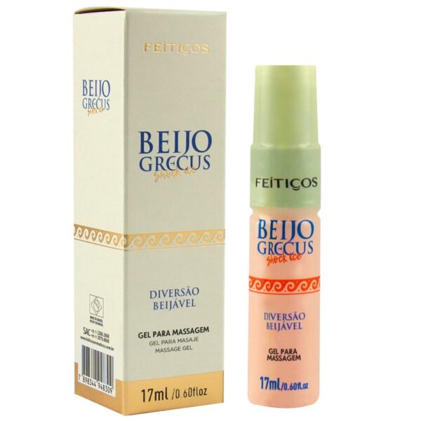 Beijo Grecus Shock Ice 17ml Feitiços - Sex shop