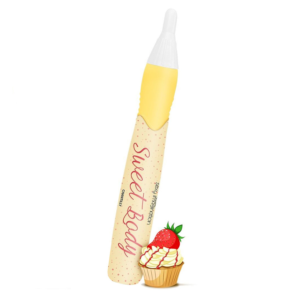 Caneta Comestível Chantily Sweet body 20ml SexyFantasy - Sex shop