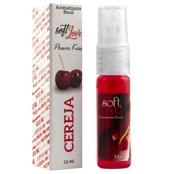 Sexo Oral Kit 03 Aromatizante Bucal Power Kiss - Sexshop