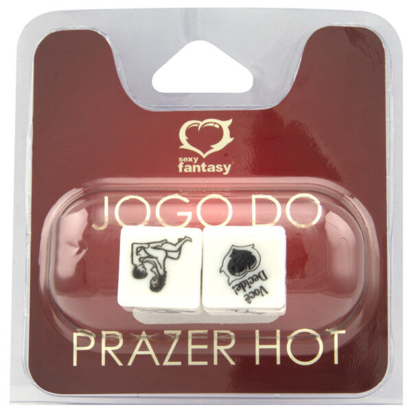 Jogo do Prazer Hot 02 Dadinhos Sexy Fantasy - Sexshop