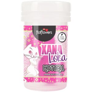 Bolinha Vaginal HOT BALL XANA LOKA Dupla 3g Hot Flowers - Sex shop