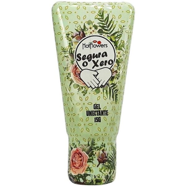 Kit 03 Gel Erótico Segura o Xero Excitante Aromático 15g Hot Flowers - Sex shop