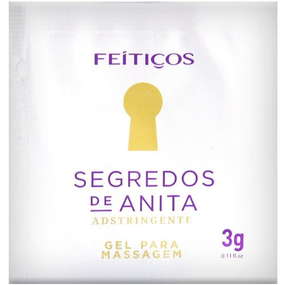 Segredo de Anita Sempre Virgem Sache 3g Feiticos Aromaticos - Sexshop