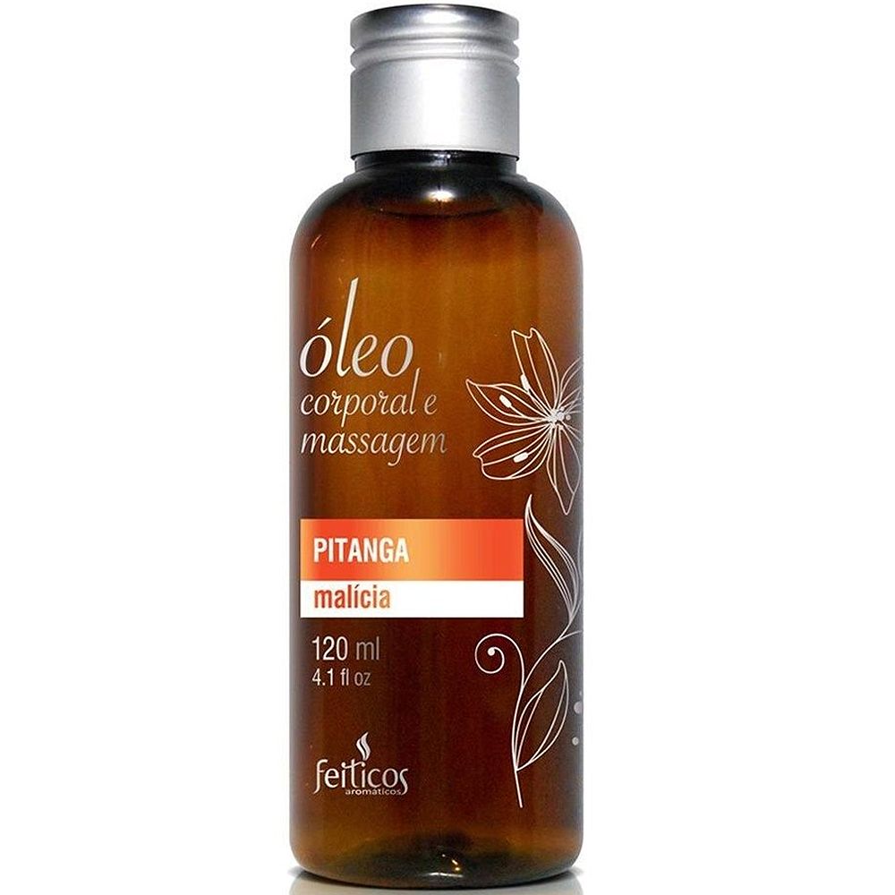 Óleo Aromático de Massagem Pitanga 120ml - Sex shop