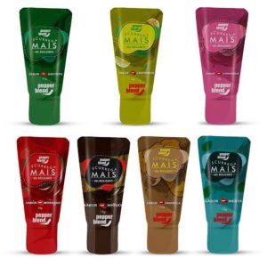 Gel comestível Scurrega Mais - MORANGO 15g Pepper Blend - Sex shop