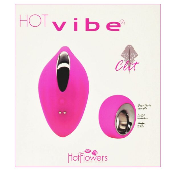 Vibrador Hot Vibe Clit 12 Vibrações e controle sem fio Hot Flowers - Sex shop