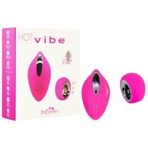 Vibrador Hot Vibe Clit 12 Vibrações e controle sem fio Hot Flowers - Sex shop